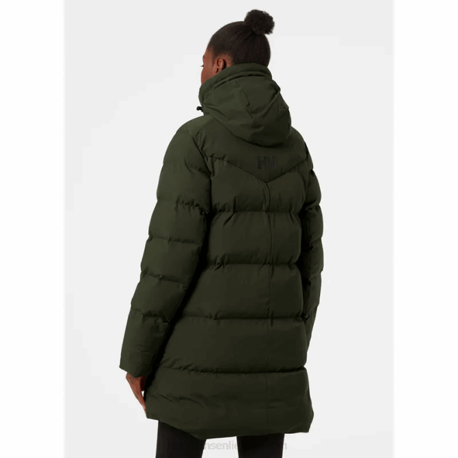 N6821585 parka imbottito da donna Helly-Hansen giada