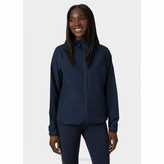 N6821593 giacca juell leggera impermeabile da donna Helly-Hansen corallo caldo