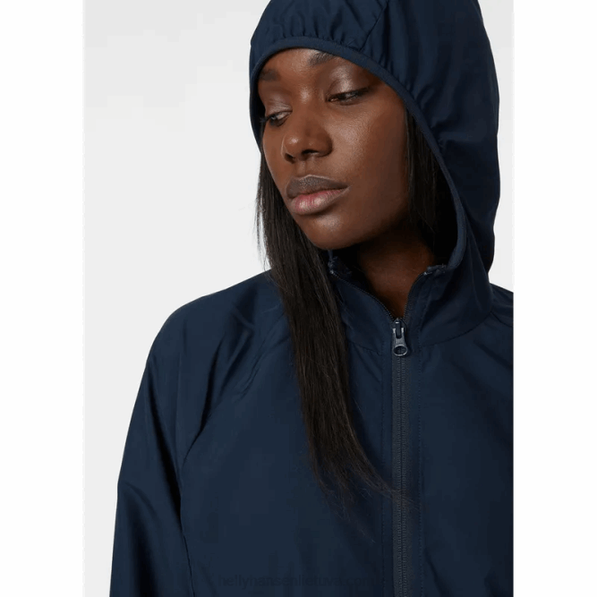 N6821593 giacca juell leggera impermeabile da donna Helly-Hansen corallo caldo