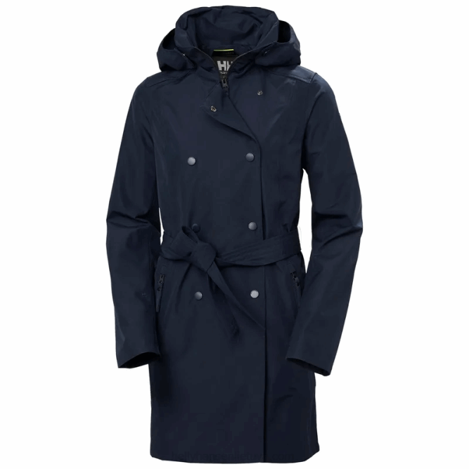 N6821540 trench welsey ii da donna Helly-Hansen nero
