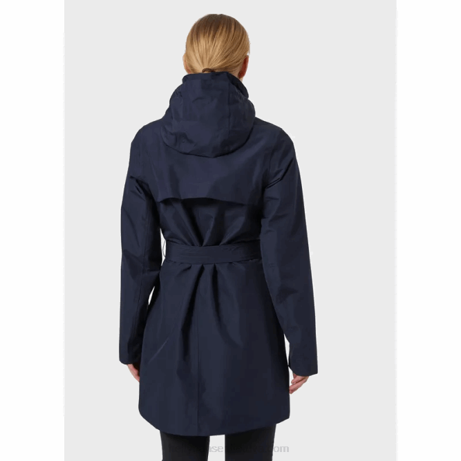 N6821540 trench welsey ii da donna Helly-Hansen nero