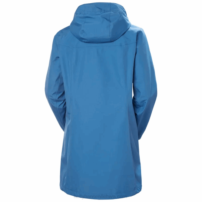 N6821541 giacca antipioggia lunga da donna aden Helly-Hansen Marina Militare