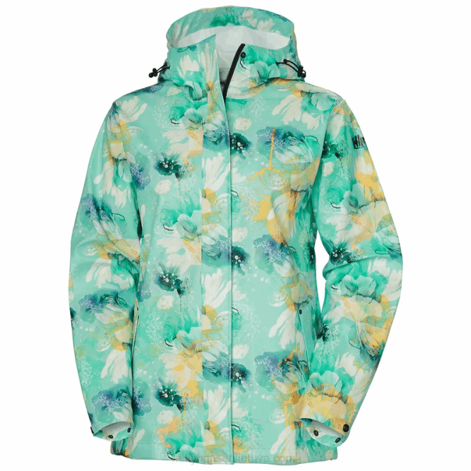 N6821546 giacca antipioggia da donna in muschio Helly-Hansen erica