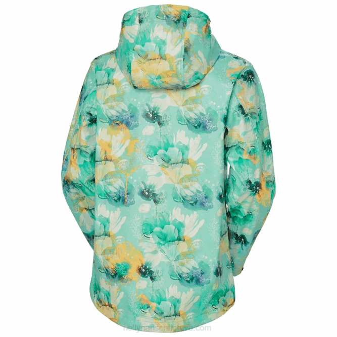 N6821546 giacca antipioggia da donna in muschio Helly-Hansen erica