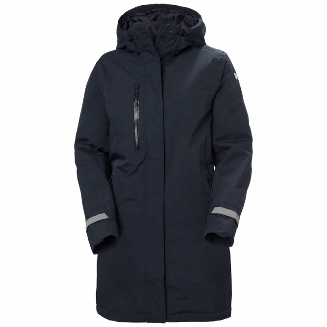 N6821556 impermeabile isolante adorato da donna Helly-Hansen nero