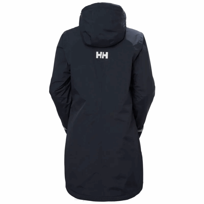 N6821556 impermeabile isolante adorato da donna Helly-Hansen nero