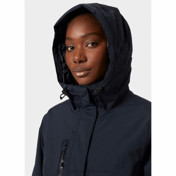 N6821556 impermeabile isolante adorato da donna Helly-Hansen nero