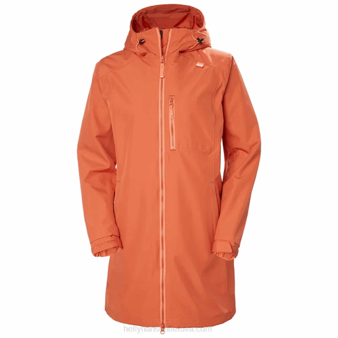 N6821559 giacca belfast lunga da donna Helly-Hansen nero
