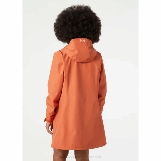 N6821559 giacca belfast lunga da donna Helly-Hansen nero