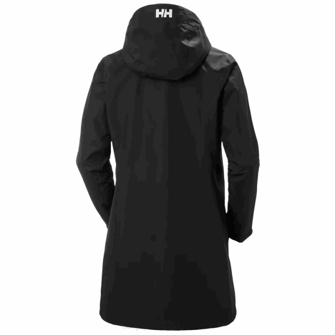 N6821563 giacca belfast lunga da donna Helly-Hansen bianco