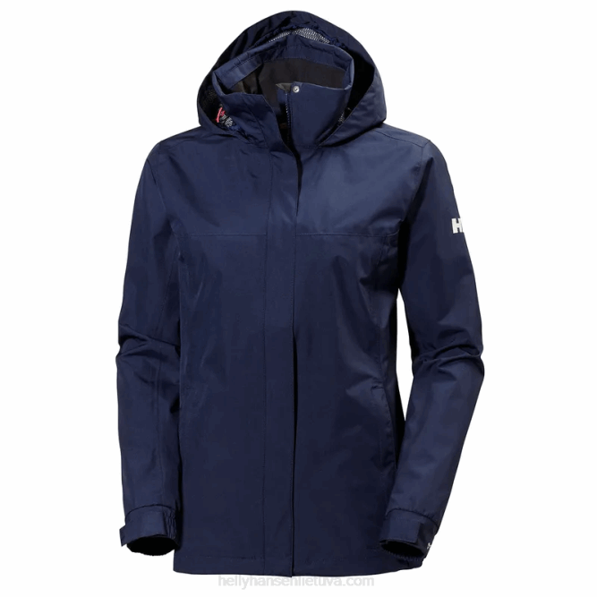 N6822579 giacca antipioggia da donna aden Helly-Hansen azzurrite