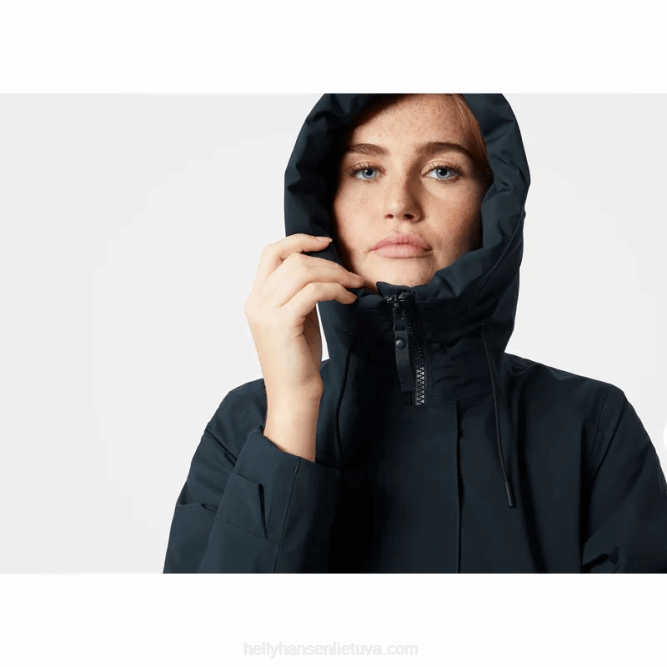 N6822587 impermeabile da donna victoria insulate Helly-Hansen salvia/nero