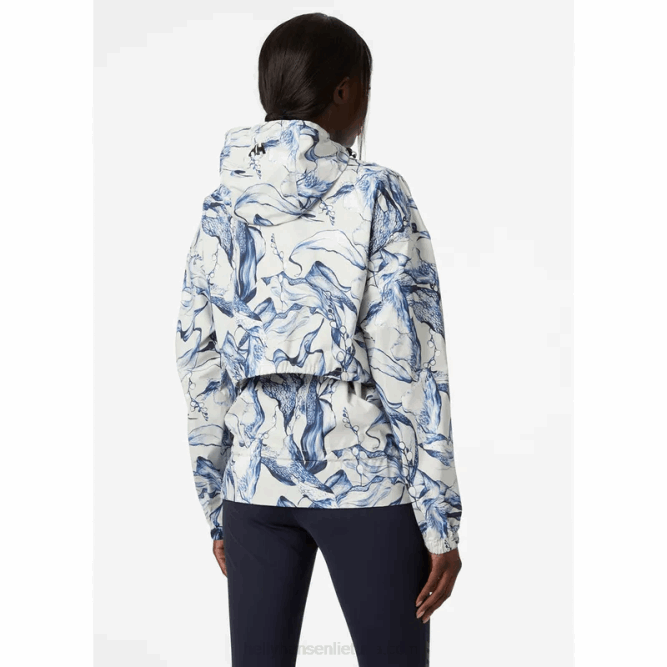 N6822588 giacca antipioggia donna escape Helly-Hansen nero/blu