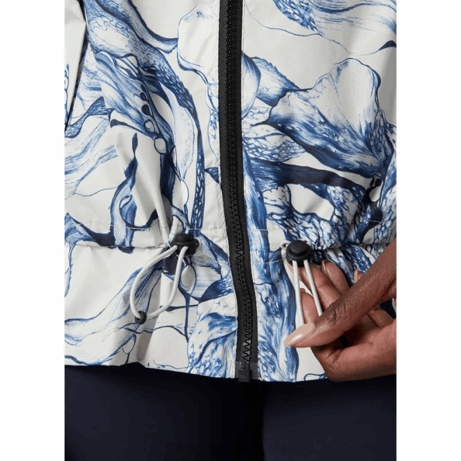 N6822588 giacca antipioggia donna escape Helly-Hansen nero/blu