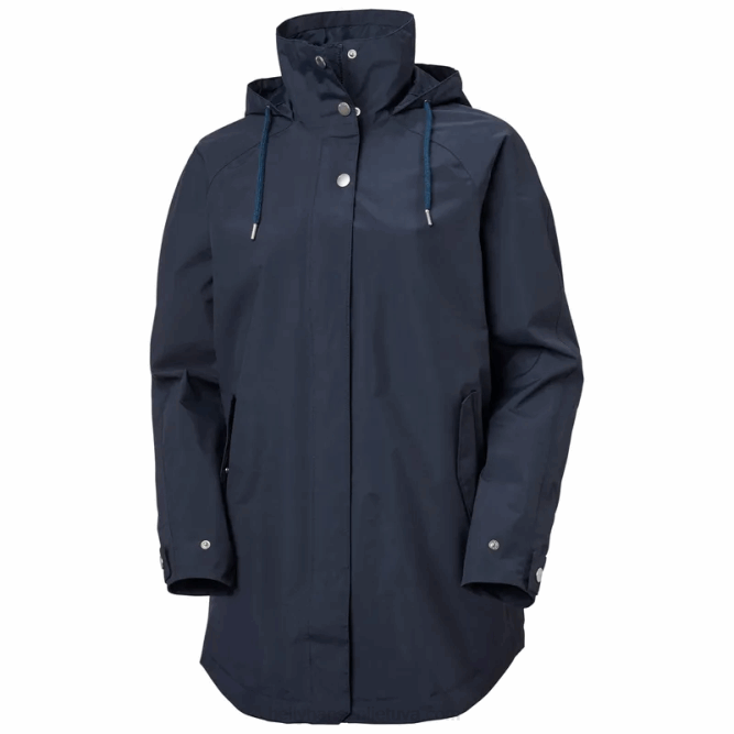 N6822611 impermeabile valentia da donna Helly-Hansen essenziale y/nero