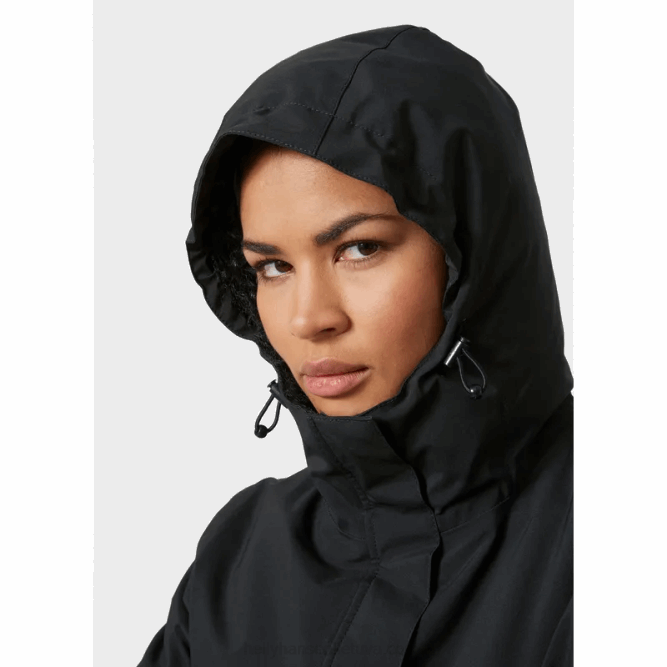 N6822619 giacca impermeabile da donna juell storm Helly-Hansen blu brillante/fiordo profondo