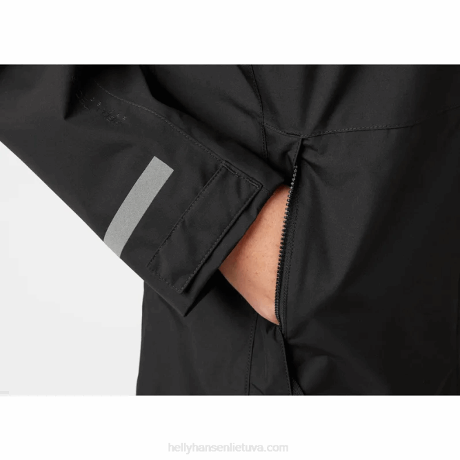 N6822620 impermeabile lisburn da donna Helly-Hansen fiordo profondo/nero