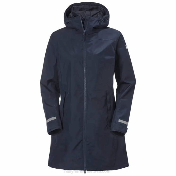 N6822621 impermeabile lisburn da donna Helly-Hansen nero