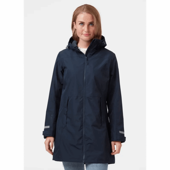 N6822621 impermeabile lisburn da donna Helly-Hansen nero