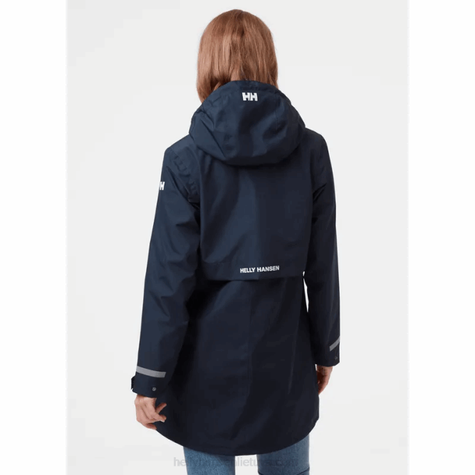 N6822621 impermeabile lisburn da donna Helly-Hansen nero