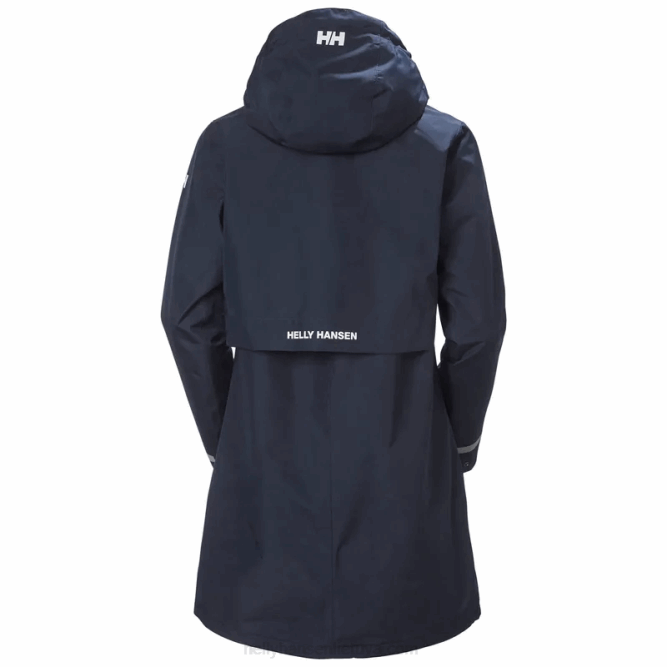 N6822621 impermeabile lisburn da donna Helly-Hansen nero