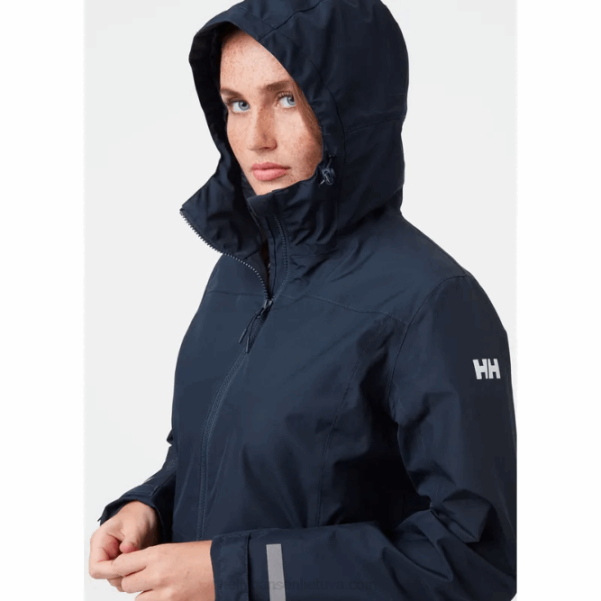 N6822621 impermeabile lisburn da donna Helly-Hansen nero