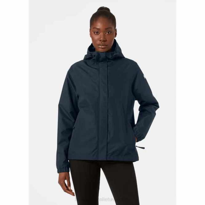 N6822786 giacca impermeabile da donna juell Helly-Hansen nero