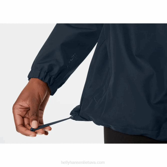 N6822786 giacca impermeabile da donna juell Helly-Hansen nero