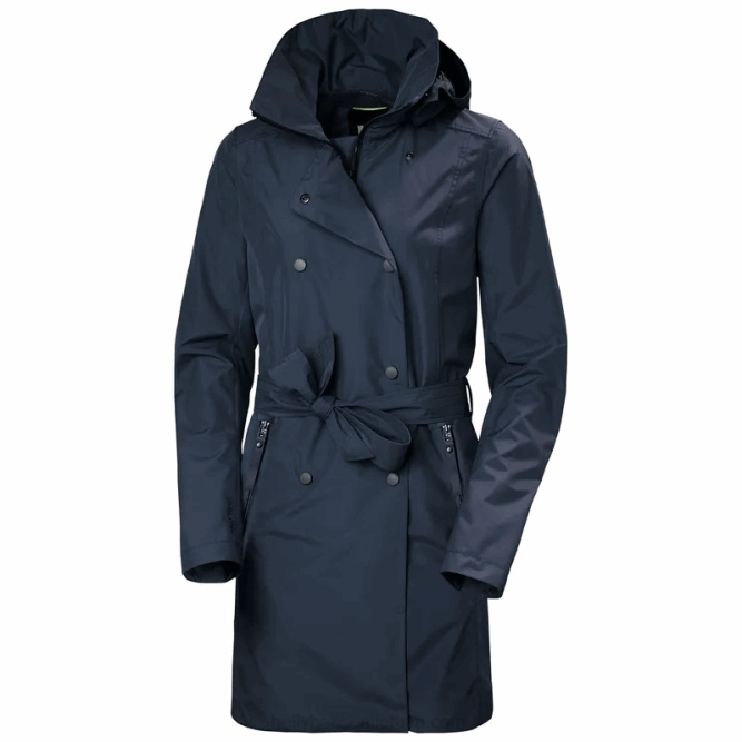 N6822788 trench ht da donna Helly-Hansen verde lav