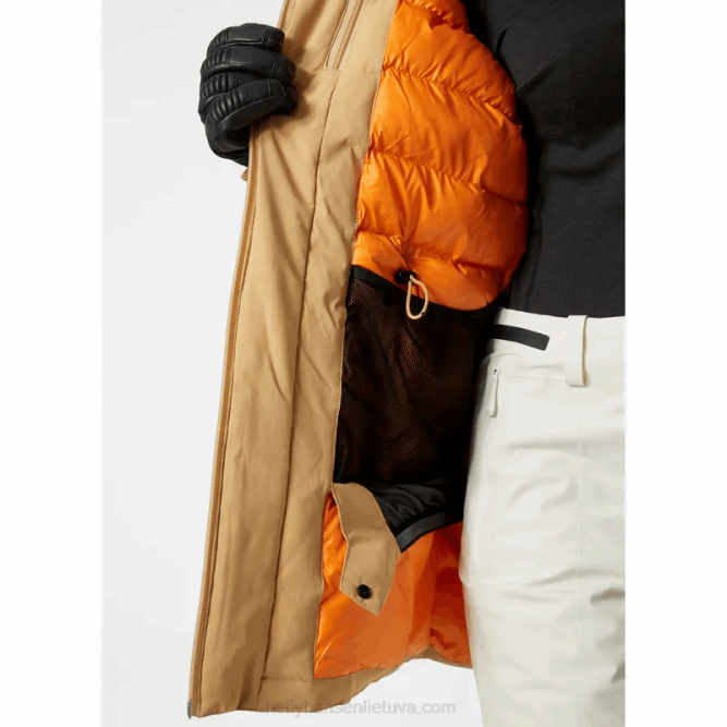 N6821646 giacca da sci lunga isolante da donna nora Helly-Hansen Marina Militare