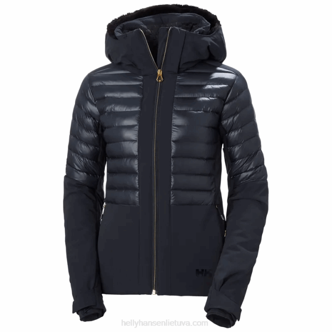 N6821662 giacca da sci avanti da donna Helly-Hansen nero