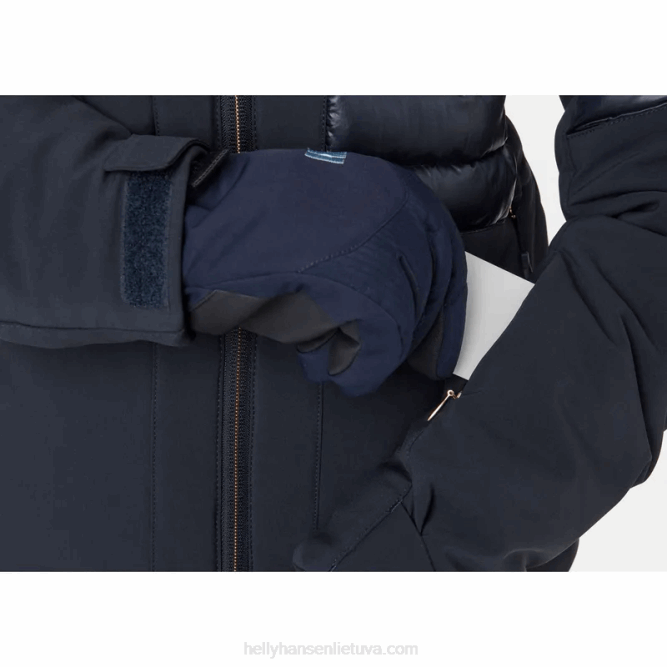 N6821662 giacca da sci avanti da donna Helly-Hansen nero