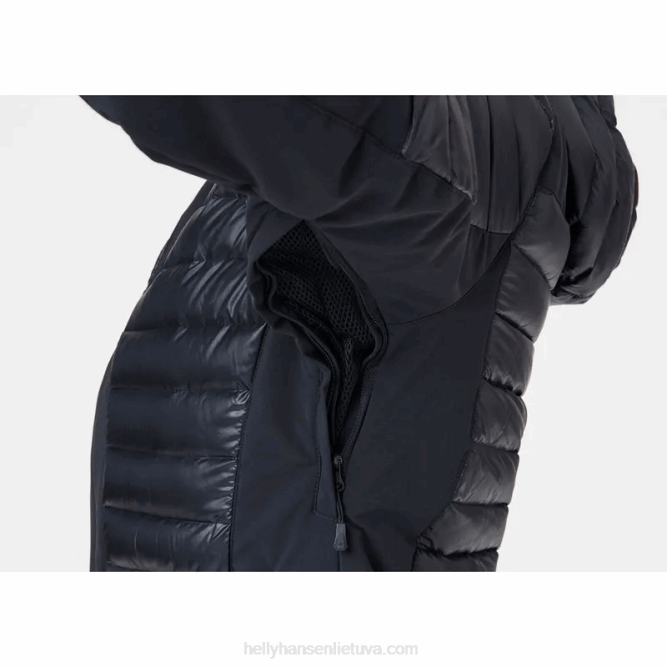 N6821662 giacca da sci avanti da donna Helly-Hansen nero