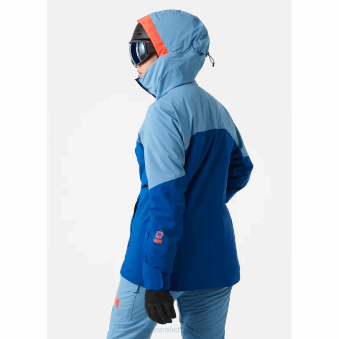 N6822796 giacca da sci powshot da donna Helly-Hansen giada