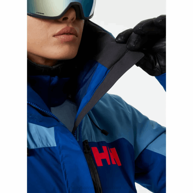 N6822796 giacca da sci powshot da donna Helly-Hansen giada