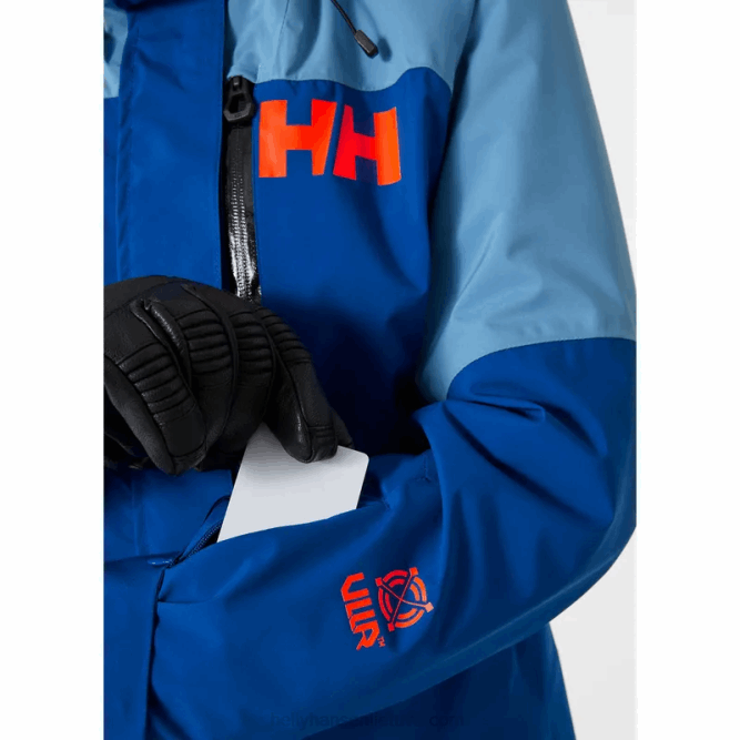 N6822796 giacca da sci powshot da donna Helly-Hansen giada