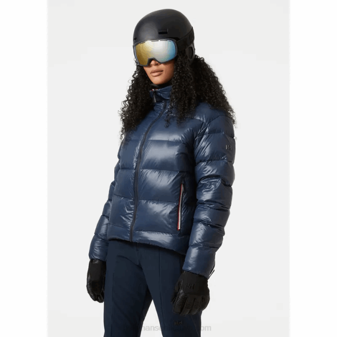 N6822798 piumino da donna Courchevel Helly-Hansen nero