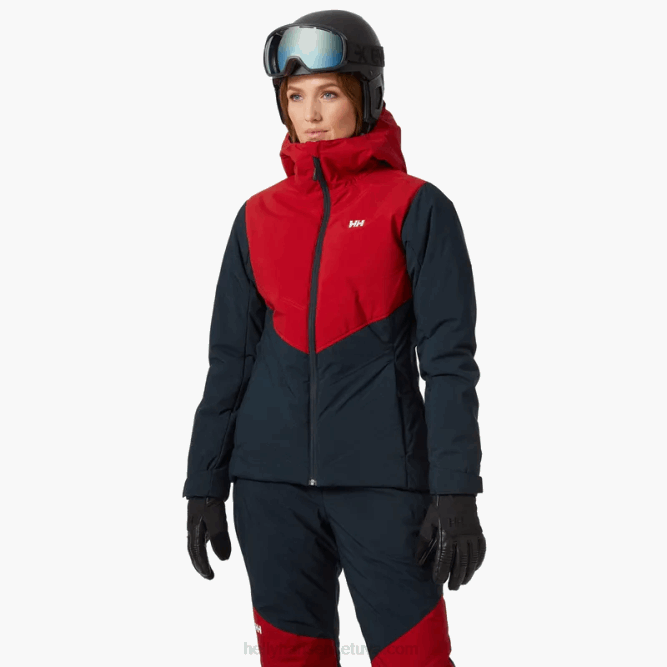 N6822800 giacca da sci alpina isolata da donna Helly-Hansen ametista