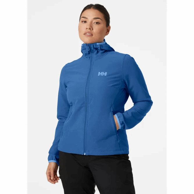 N6821507 giacca da donna con scudo a cascata Helly-Hansen arancione brillante