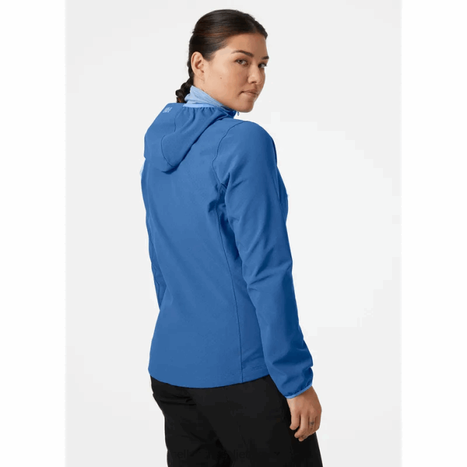N6821507 giacca da donna con scudo a cascata Helly-Hansen arancione brillante