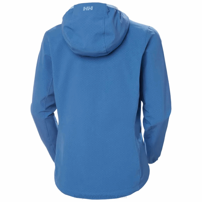 N6821507 giacca da donna con scudo a cascata Helly-Hansen arancione brillante