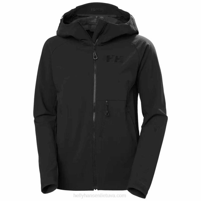N6821512 giacca softshell ibrida Odin Pro Shield da donna Helly-Hansen nero