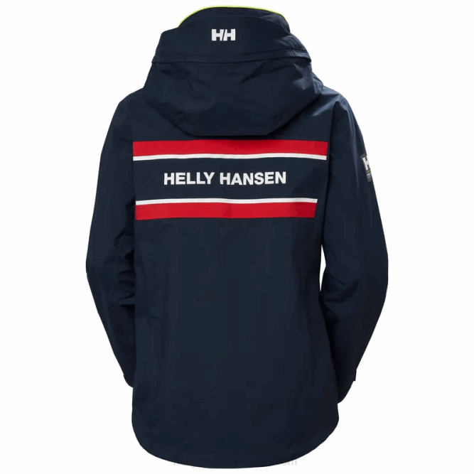 N6821317 giacca da vela da donna saltholm Helly-Hansen bianco