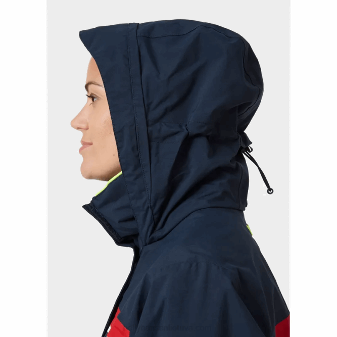 N6821317 giacca da vela da donna saltholm Helly-Hansen bianco