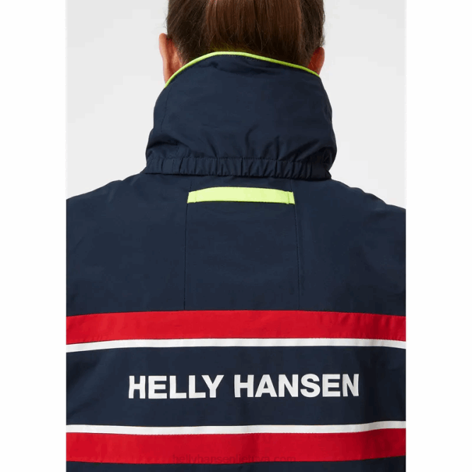 N6821317 giacca da vela da donna saltholm Helly-Hansen bianco