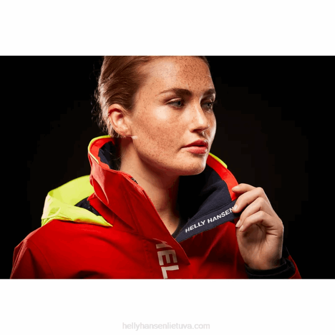 N6821323 giacca da vela costiera da donna Helly-Hansen sorbetto rosa