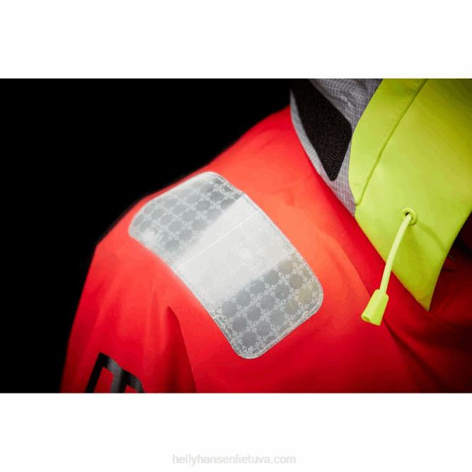 N6821335 giacca da vela da donna aegir race 2.0 Helly-Hansen allarme rosso