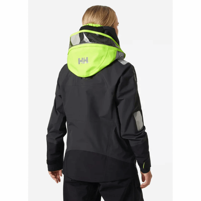 N6821336 giacca da vela da donna aegir race 2.0 Helly-Hansen allarme rosso