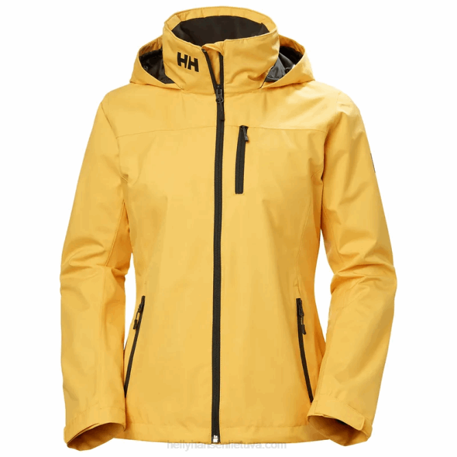 N6821337 giacca midlayer con cappuccio da donna Helly-Hansen ebano