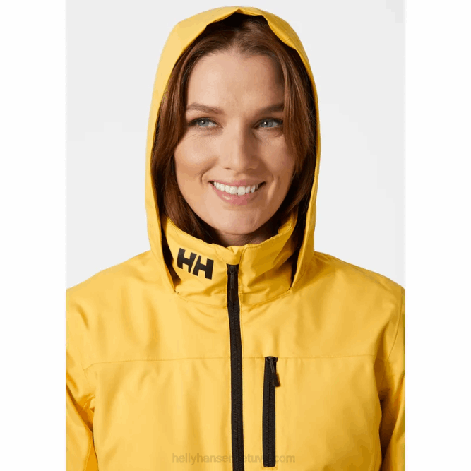 N6821337 giacca midlayer con cappuccio da donna Helly-Hansen ebano